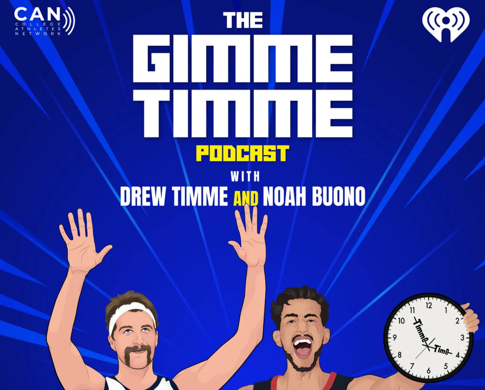 The Gimme Timme Podcast with co-host Noah Buono
